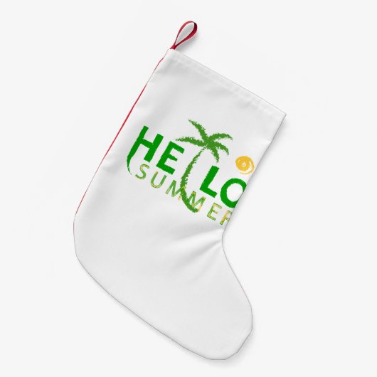 hallo kleine kerstsok (Voorkant (Hangend))