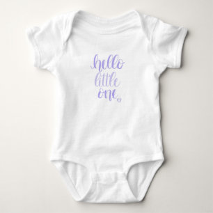 Hallo Kleine Paarse Romper