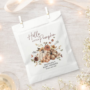 Hallo Kleine Pompoen Herfst Baby Shower Favor Bedankzakje