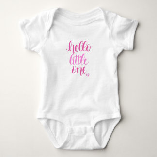 Hallo Kleine Roze Romper