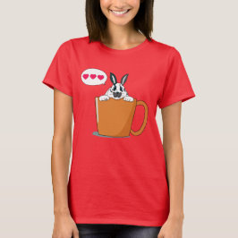 hallo kleine Spotty bunny T-shirt