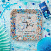 Hallo Kleurrijk & Leuk Mozaïek Papieren Bordje (Feest)