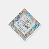 Hallo Kleurrijk & Leuk Mozaïek Servet (Hoek)