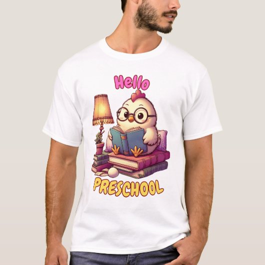 Hallo €? kleuter grappige leraar t-shirt (Voorkant)