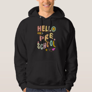 Hallo kleuterleidster Geschiedenis Leraar Schattig Hoodie