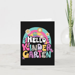 Hallo · Kleuterschool Byck naar school leraar Boy Kaart