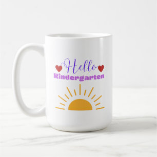 Hallo Kleuterschool - Fun Teacher Coffee Mok