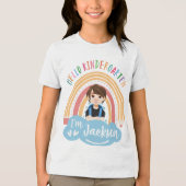 Hallo kleuterschool - gepersonaliseerd shirt voor (Voorkant)