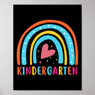 Hallo Kleuterschool Kleuterschool Regenboog Poster