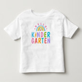 Hallo Kleuterschool Peuter T-shirt (Voorkant)