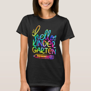 Hallo Kleuterschool Potlood Terug naar school Lera T-shirt