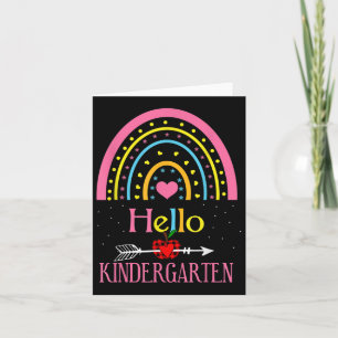 Hallo kleuterschool regenboog eerste dag terug naa kaart