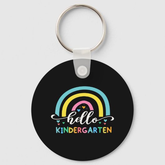 hallo kleuterschool sleutelhanger (Voorkant)