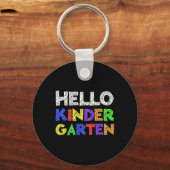 hallo kleuterschool sleutelhanger (Achterkant)