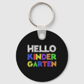 hallo kleuterschool sleutelhanger (Achterkant)