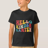 hallo kleuterschool t-shirt (Voorkant)
