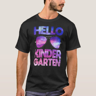 Hallo kleuterschool Terug naar school Jongens Meis T-shirt