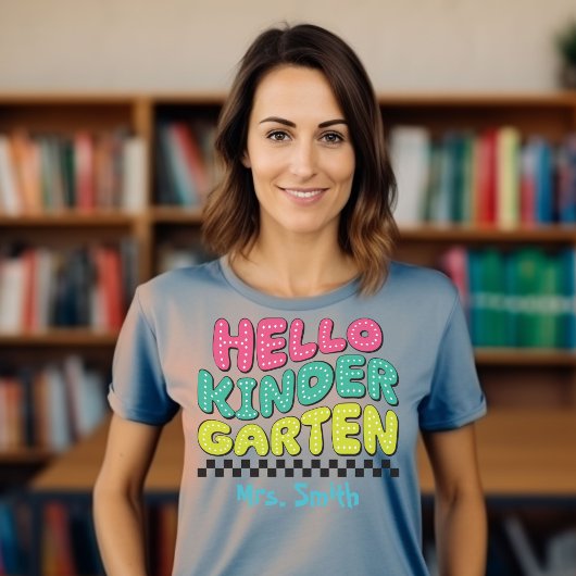 Hallo Kleuterschool Tshirt