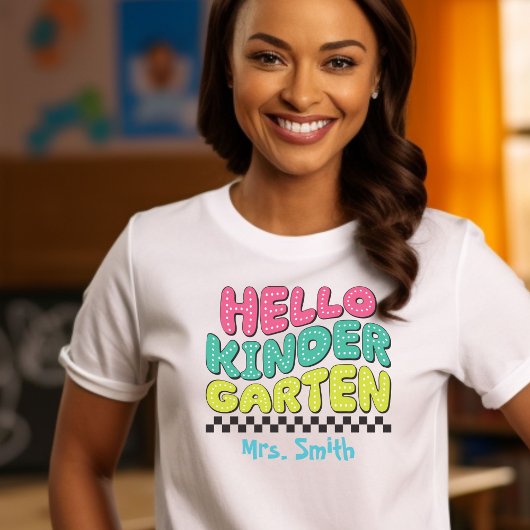 Hallo Kleuterschool Tshirt