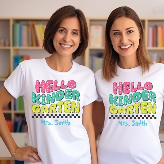 Hallo Kleuterschool  Tshirt
