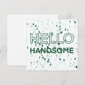 hallo knappe (Voorkant / Achterkant)