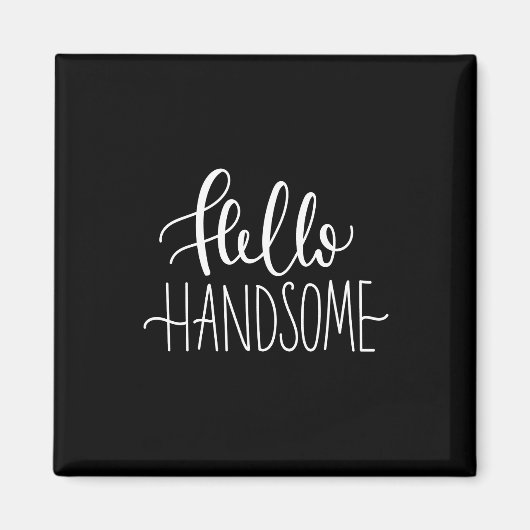 hallo knappe magneet (Voorkant)