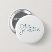 hallo Knop Sweetie Ronde Button 5,7 Cm (Voorkant /achterkant)