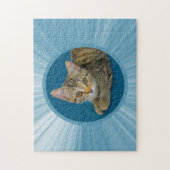 hallo knul - schattig kat legpuzzel (Verticaal)
