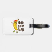 Hallo Koele banaan Bagagelabel (Achterkant horizontaal)