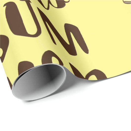 Hallo Koele banaan Cadeaupapier (Rol Hoek)