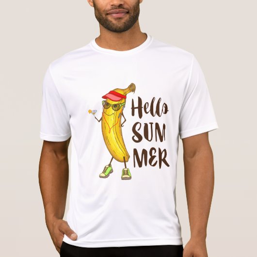 Hallo Koele banaan T-shirt (Voorkant)