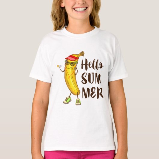 Hallo Koele banaan T-shirt (Voorkant)