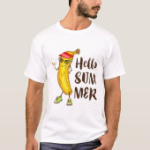 Hallo Koele banaan T-shirt (Voorkant)