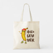 Hallo Koele banaan Tote Bag (Achterkant)