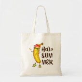 Hallo Koele banaan Tote Bag (Voorkant)