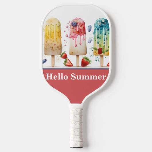 Hallo Koele fruitpapillen, Pickleball Paddle (Voorkant)