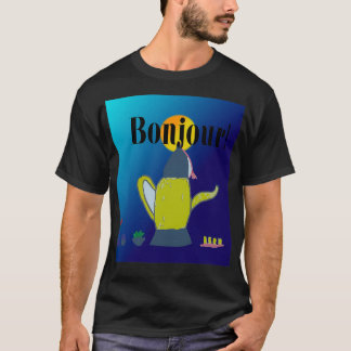 hallo koffie t-shirt