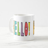 Hallo! Koffiemok (Voorkant links)