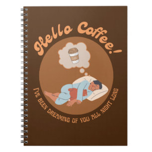 hallo KoffieNotitieboek Notitieboek