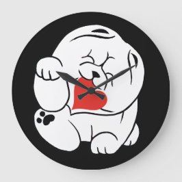 HALLO KOKORO Chow dog Grote Klok