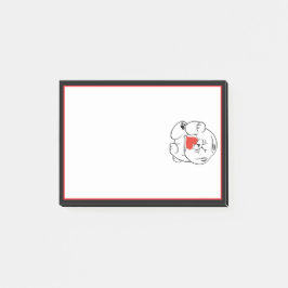 HALLO KOKORO Chow dog Post-it® Notes