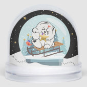 HALLO KOKORO Chow hondenvakantie Sneeuwbol (Voorkant)