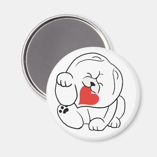 HALLO KOKORO Chow Magnet (Voorkant / Achterkant)