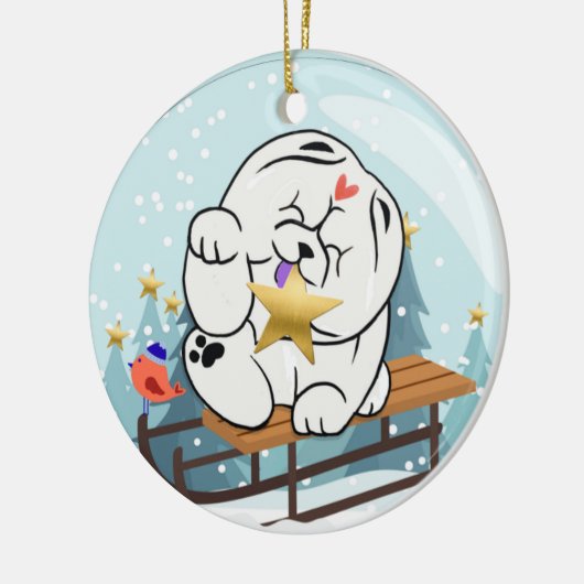 HALLO KOKORO Chow Ornament (Links)