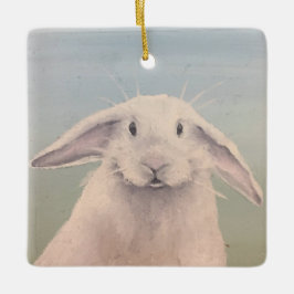Hallo Konijn Keramisch Ornament