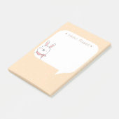 hallo konijn post-it® notes (Schuin)