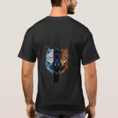 Hallo Koning Wolf Trio T-Shirt (Achterkant)