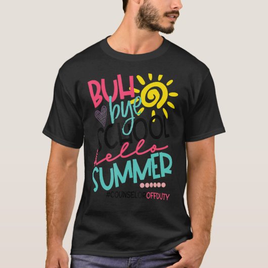 Hallo Koop Bye School T-shirt (Voorkant)