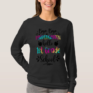 Hallo Laatste dag van de school bye bye kleutersch T-shirt