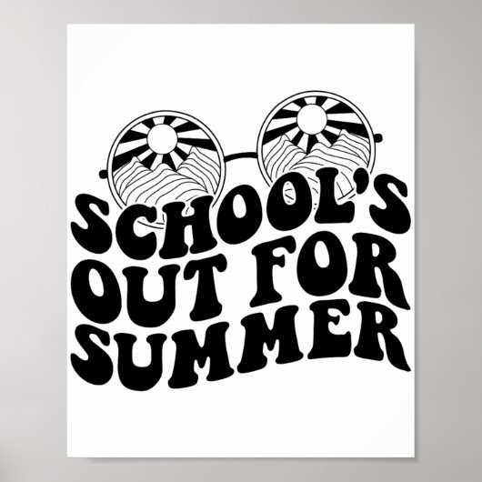 Hallo Laatste dag van de school leraar student Poster (Voorkant)